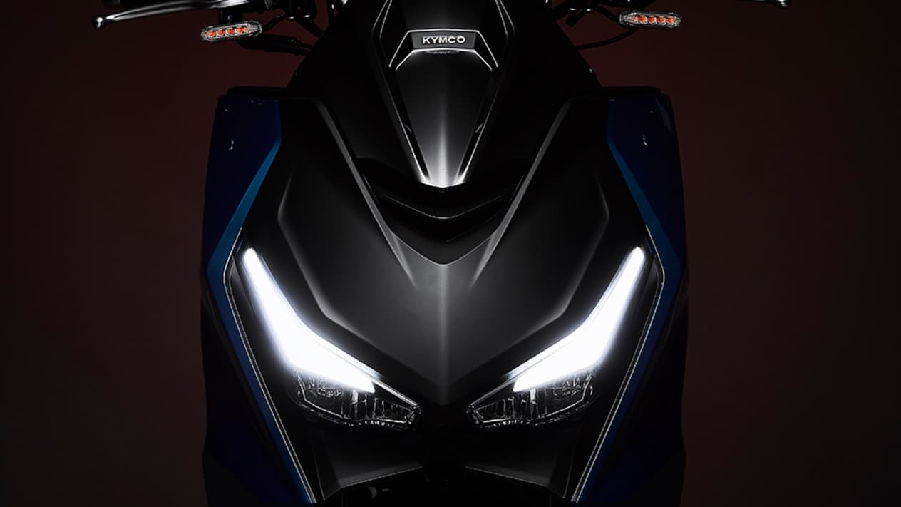 Kymco KRV 200 2024 : détail phares avant