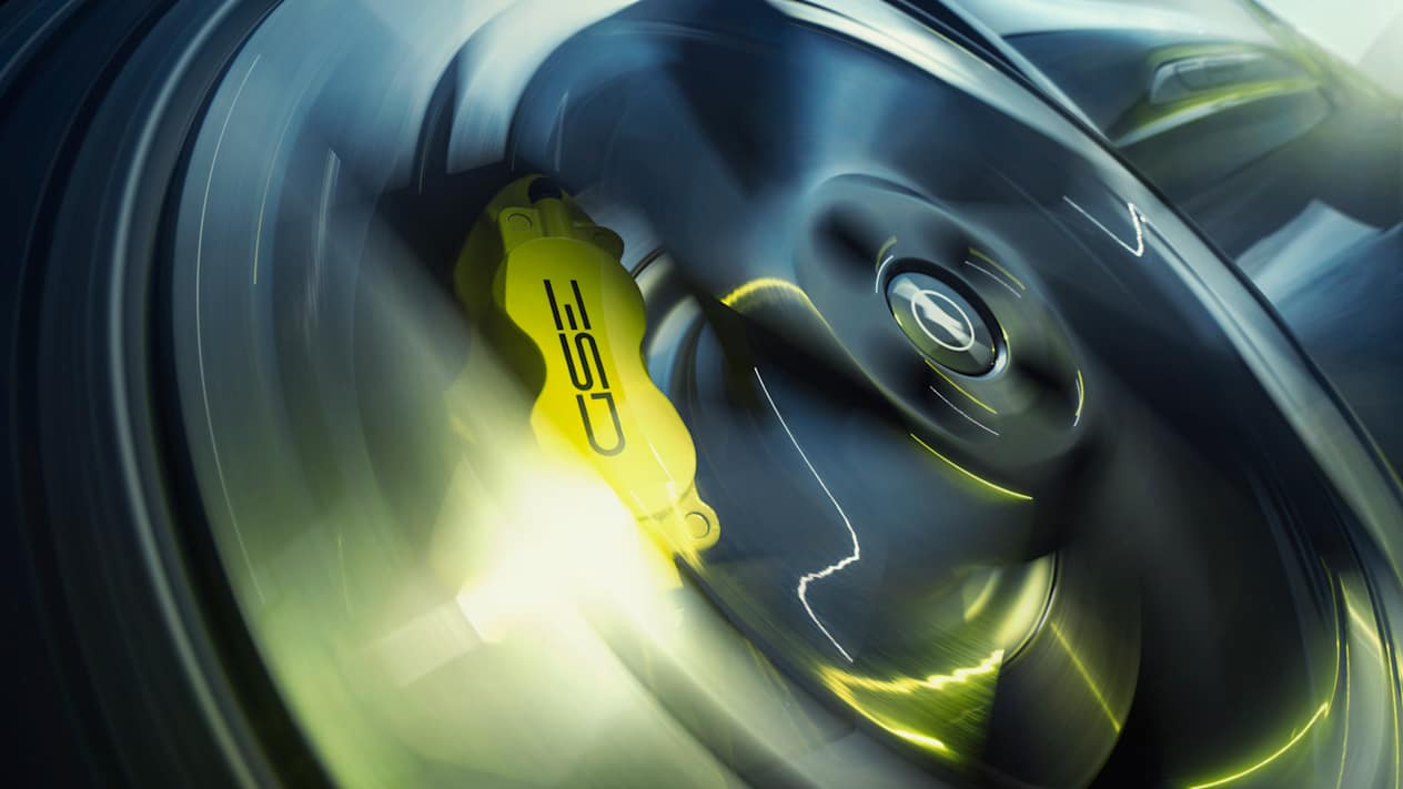 Opel Mokka GSe 2025 : détail étrier de frein