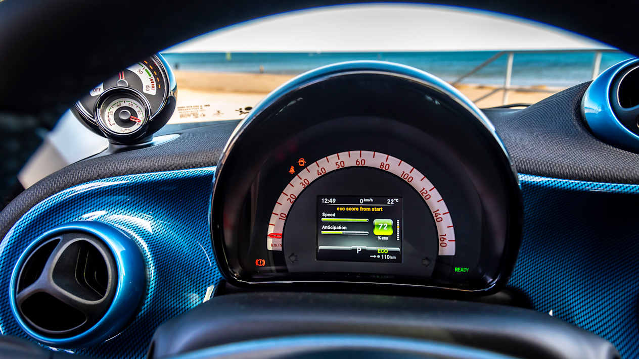 Smart forfour compteur