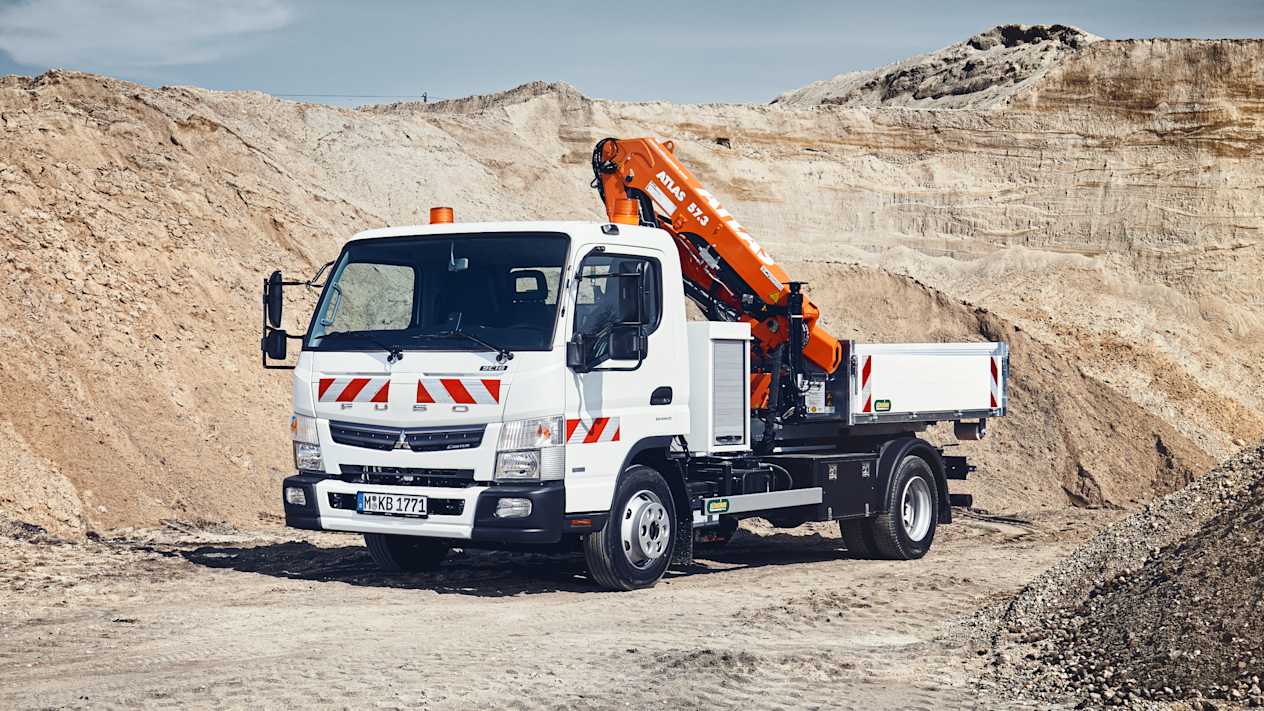 Fuso Canter travaux 