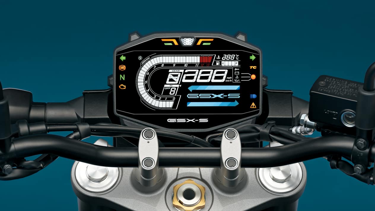 Suzuki GSX S950 : ecran lcd