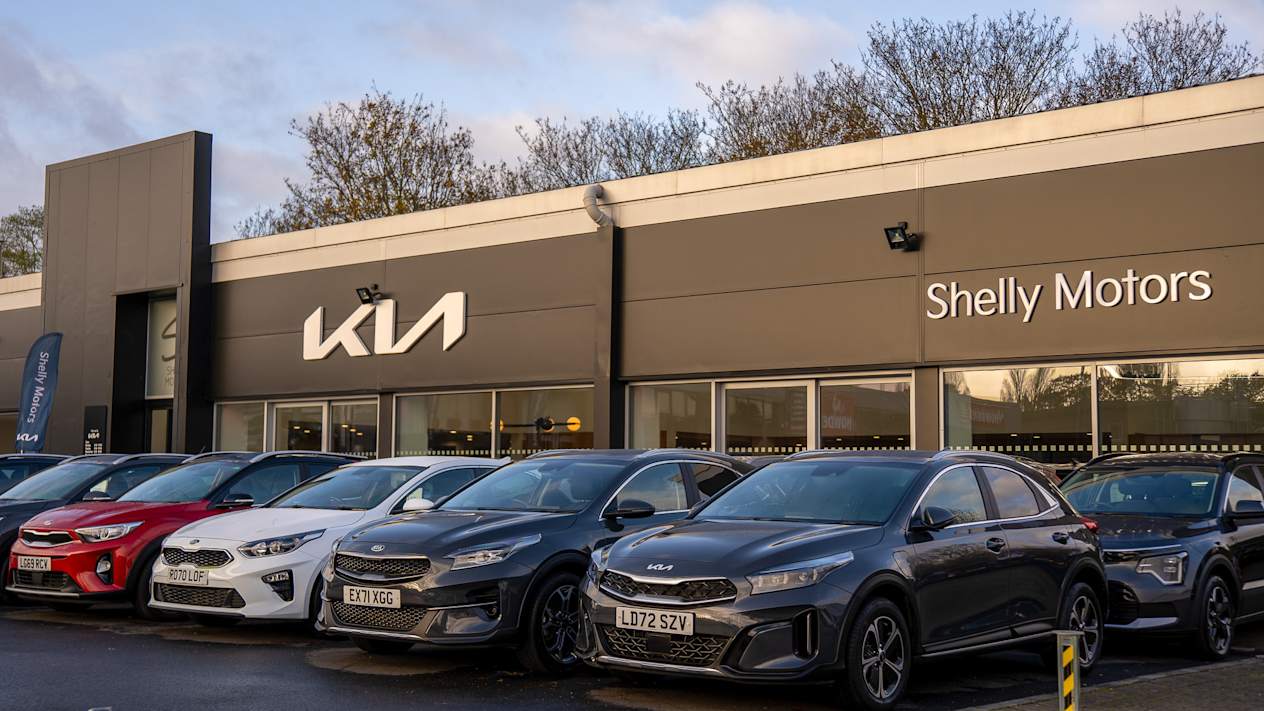Shelly motors Epsom Showroom outdoors