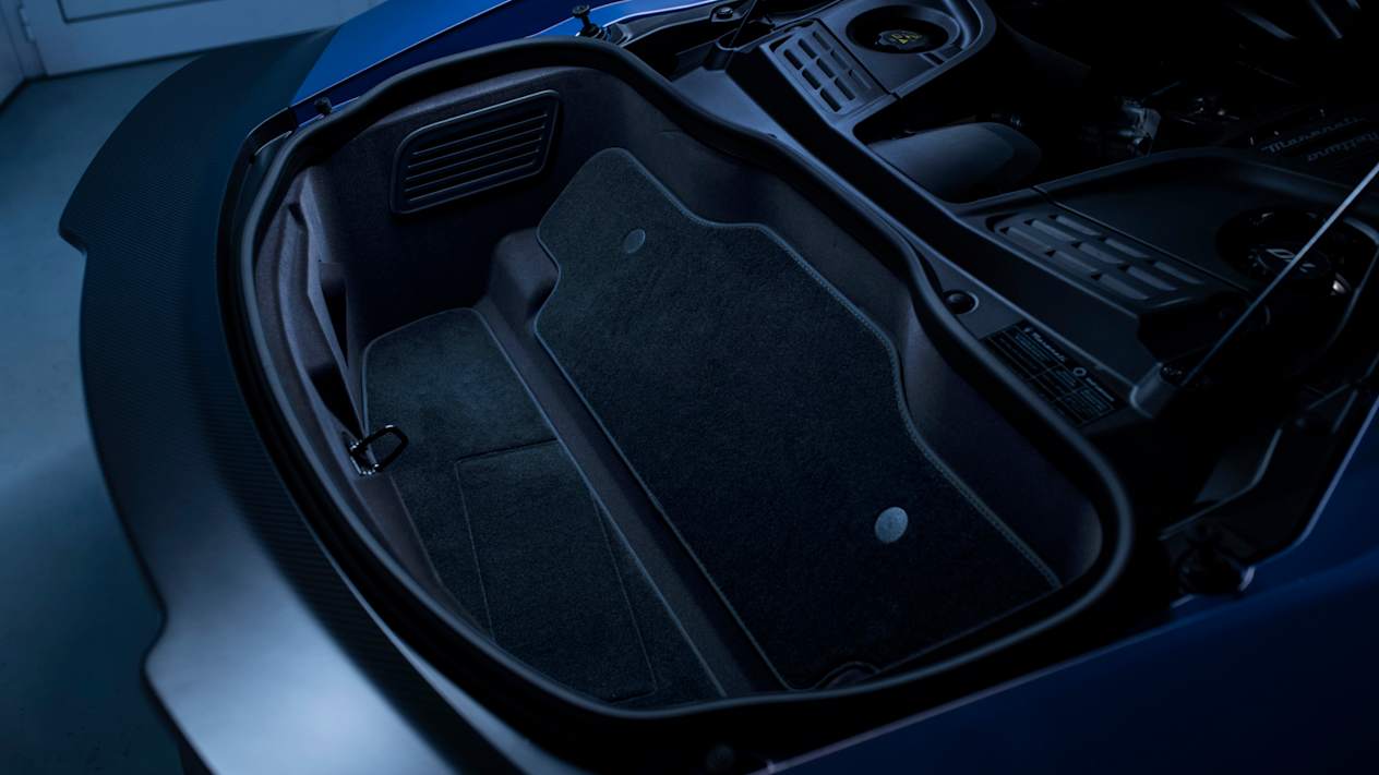Maserati GT2 Stradale : coffre