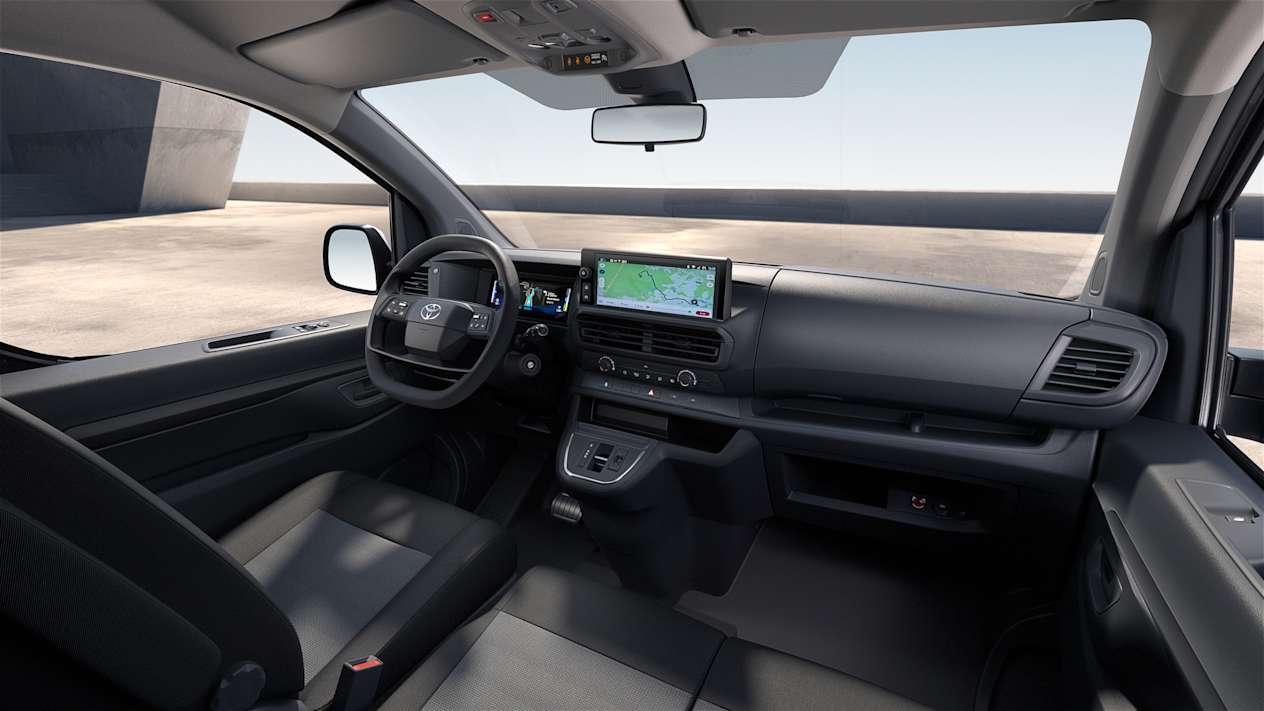 Toyota Proace 2024 : intérieur et tableau de bord