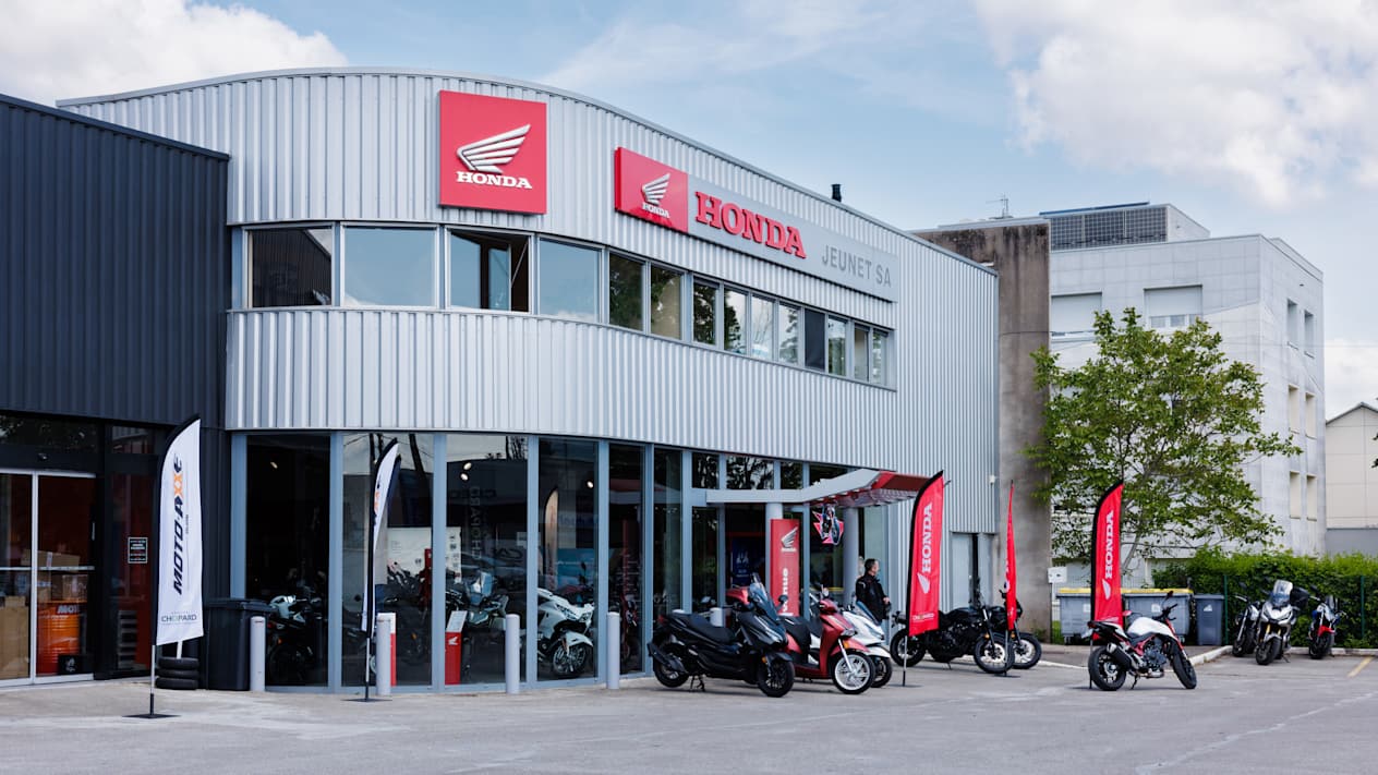 Concession motos Honda à Dijon