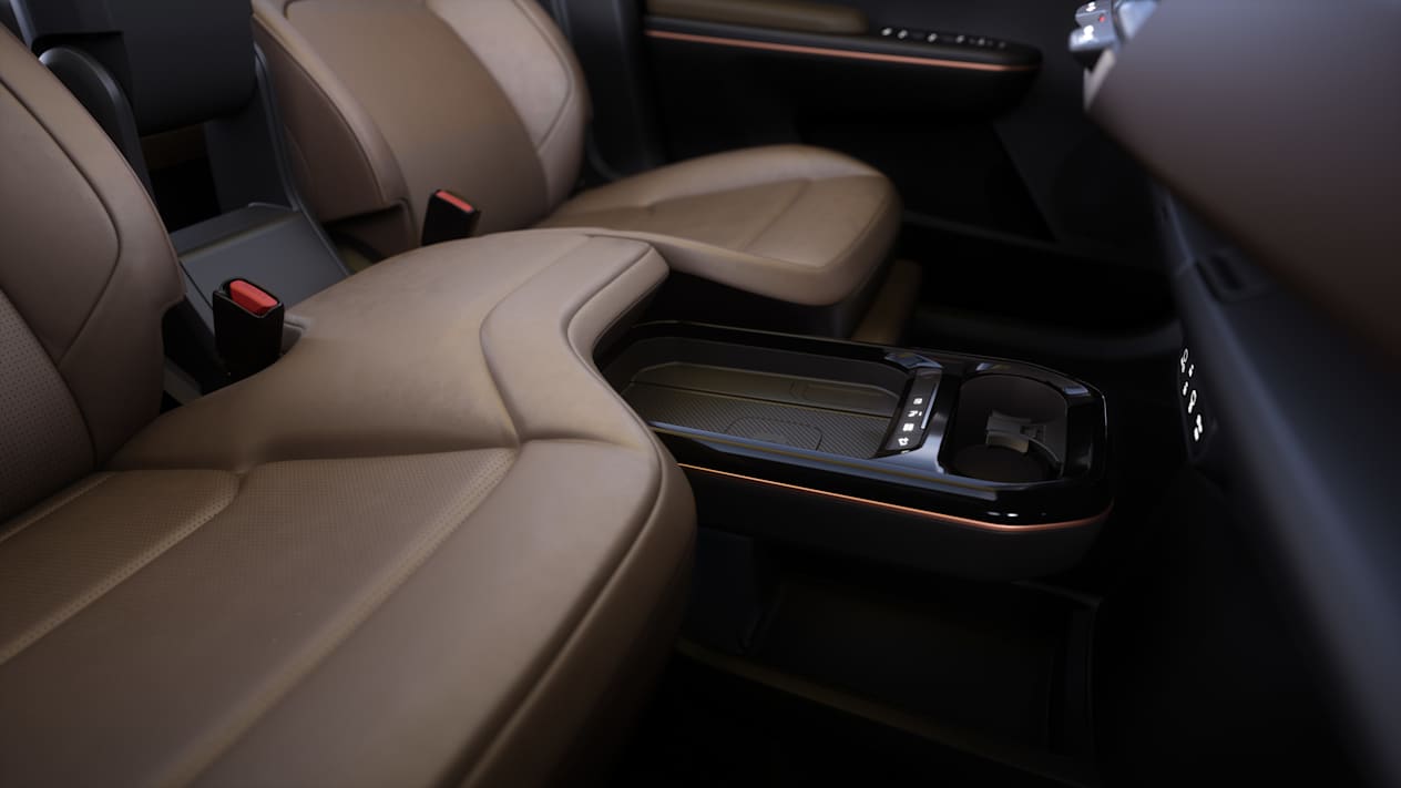 Kia EV5 2024 : console centrale