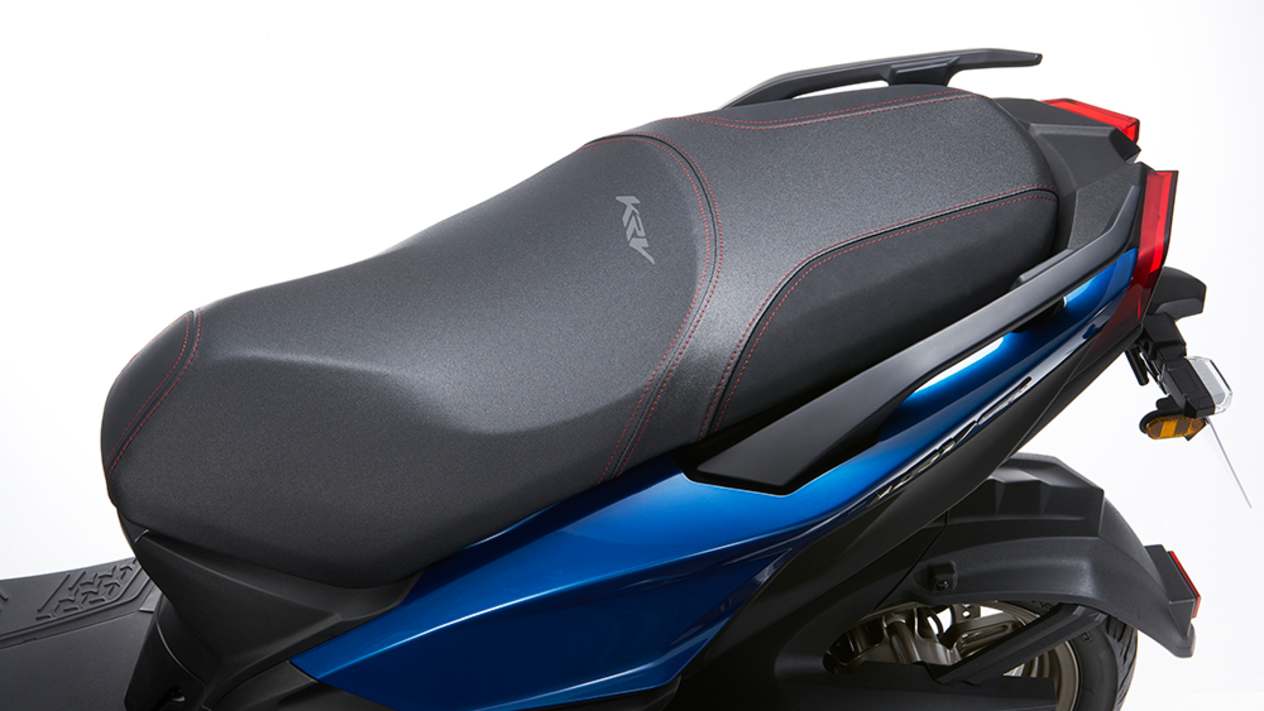 Kymco KRV 200 2024 : détail selle
