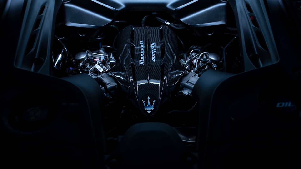 Maserati GT2 Stradale : moteur V6 Nettuno