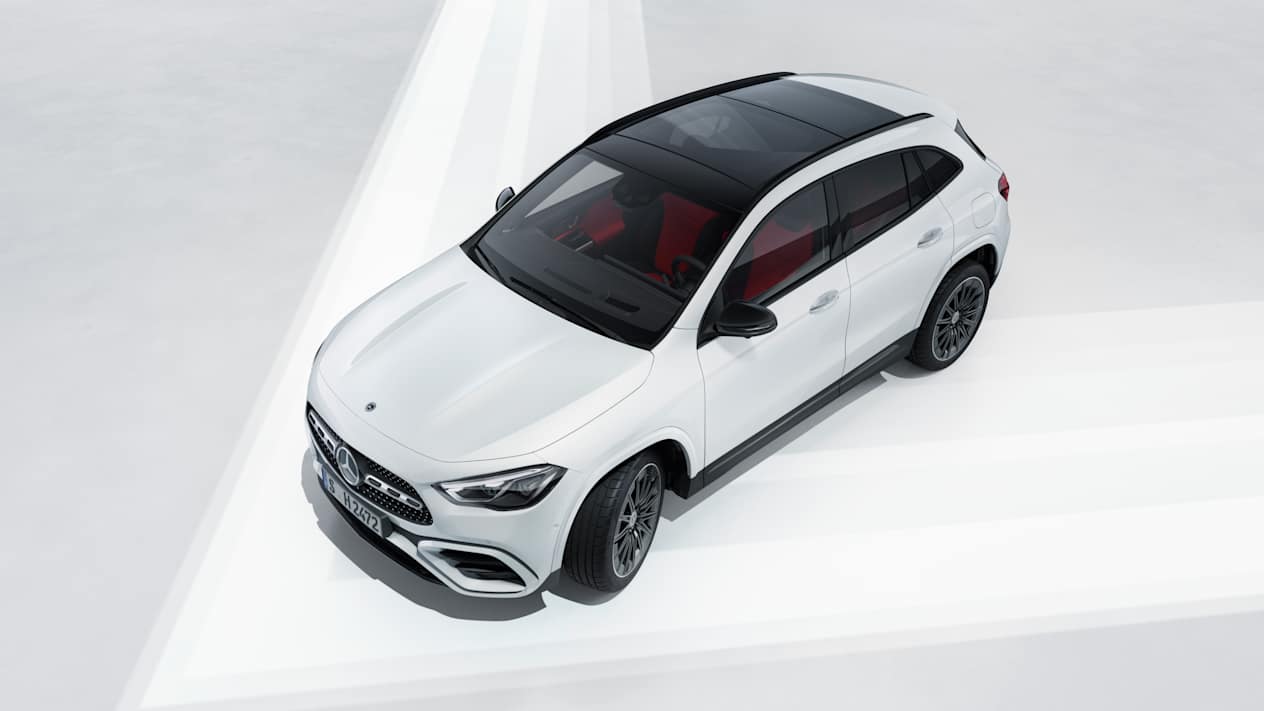 Mercedes GLA 2023 vue haut
