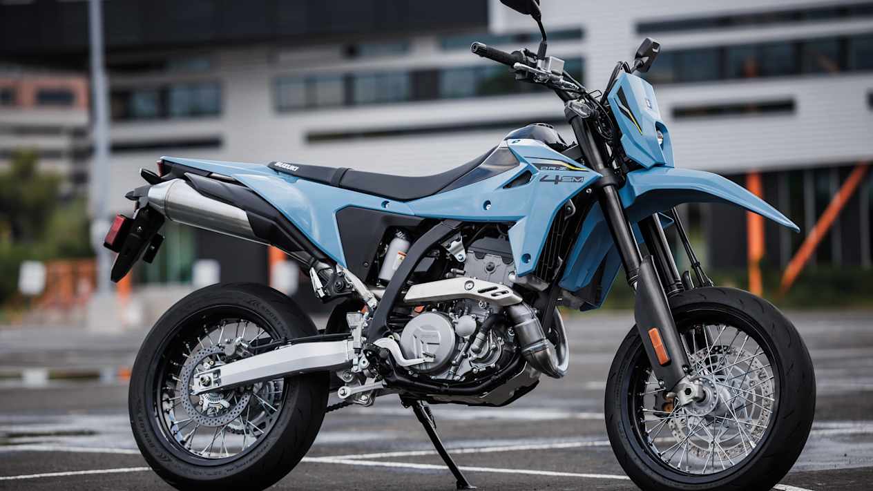 Suzuki DR-Z4SM béquille latérale