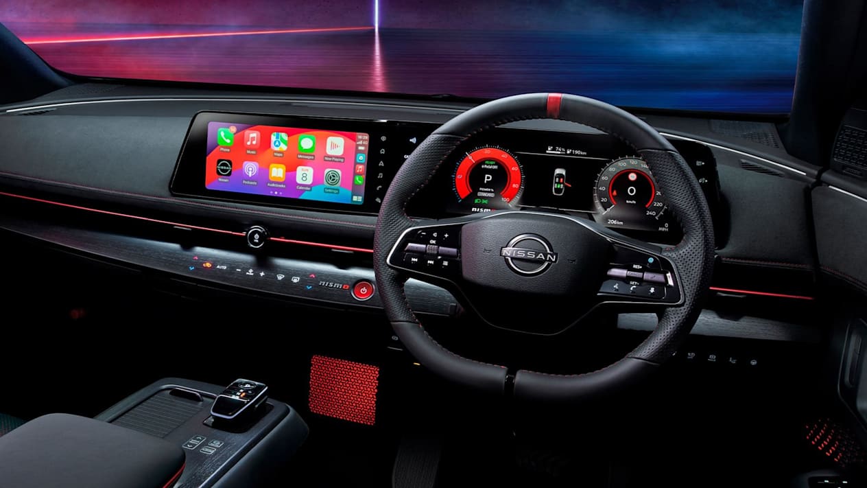 nissan ariya nismo interior