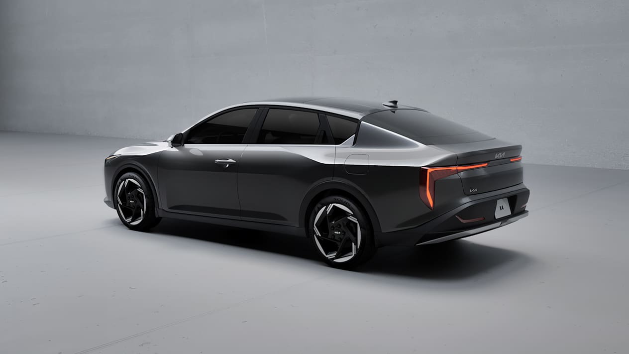 Kia K4 next-gen compact sedan at Shelly Motors