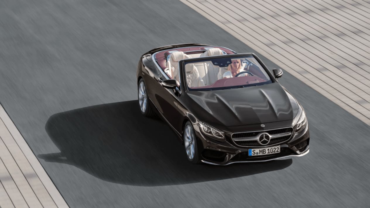 Mercedes Classe S cabriolet avant