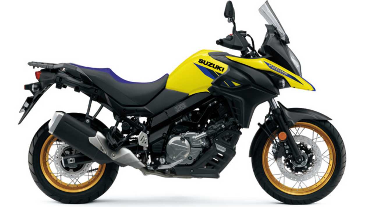 Suzuki V-Strom 650 XT jaune