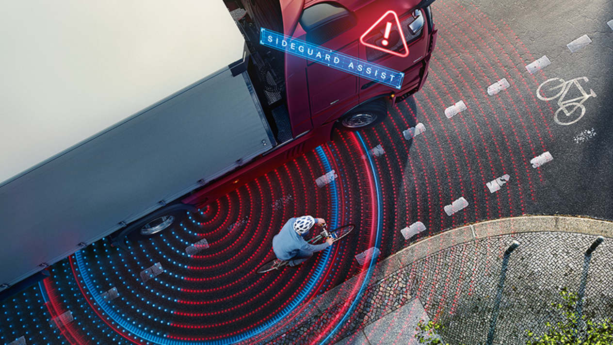 Mercedes-Benz Actros - Assistant de Changement de Direction