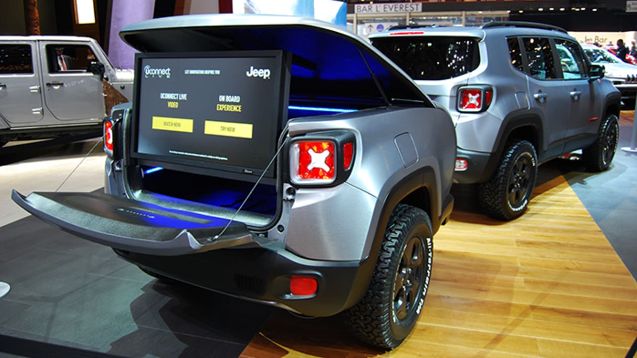 Jeep Renegade Hard Steel Concept Trailer