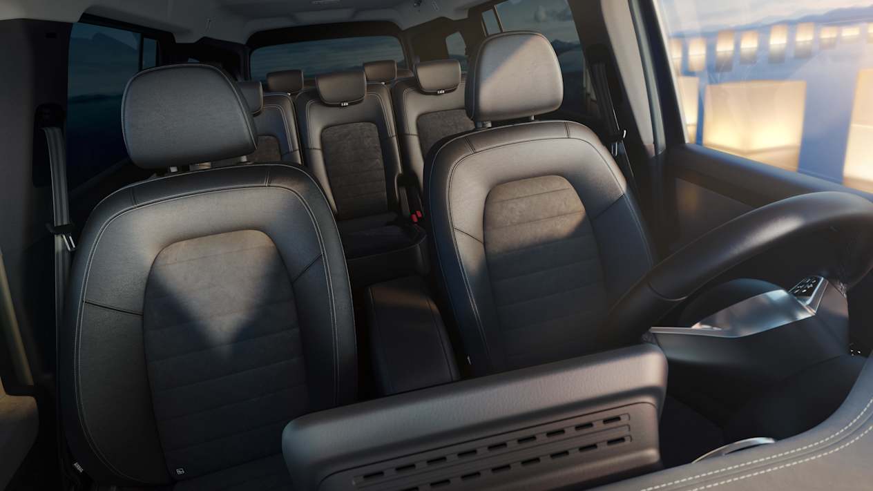 Mercedes EQT 7 places intérieur