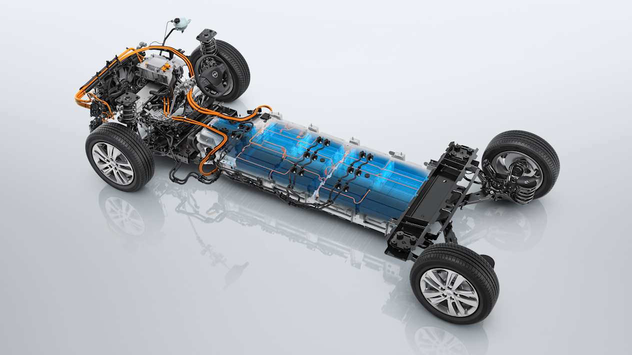 Opel Zafira architecture