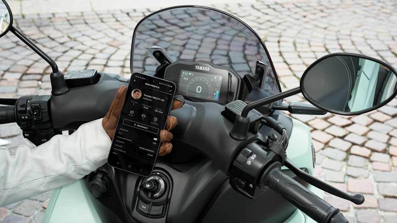 Yamaha Tricity 125 : appli