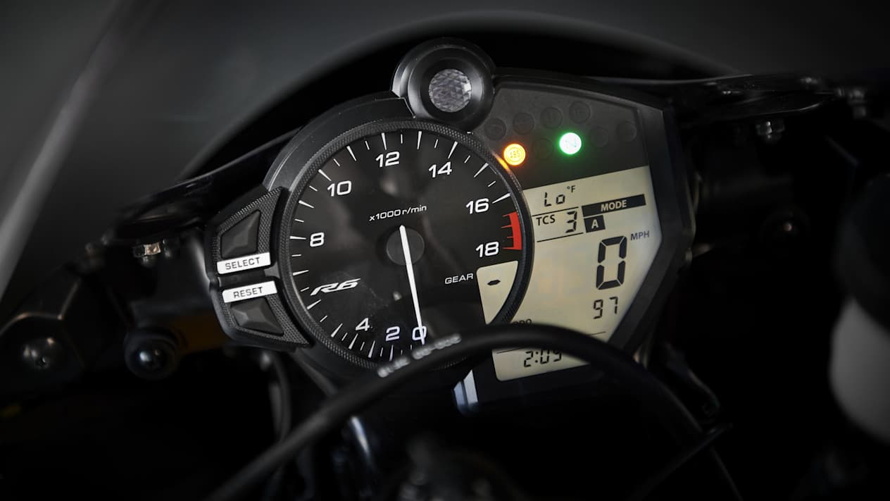 Yamaha R6 Race tableau de bord
