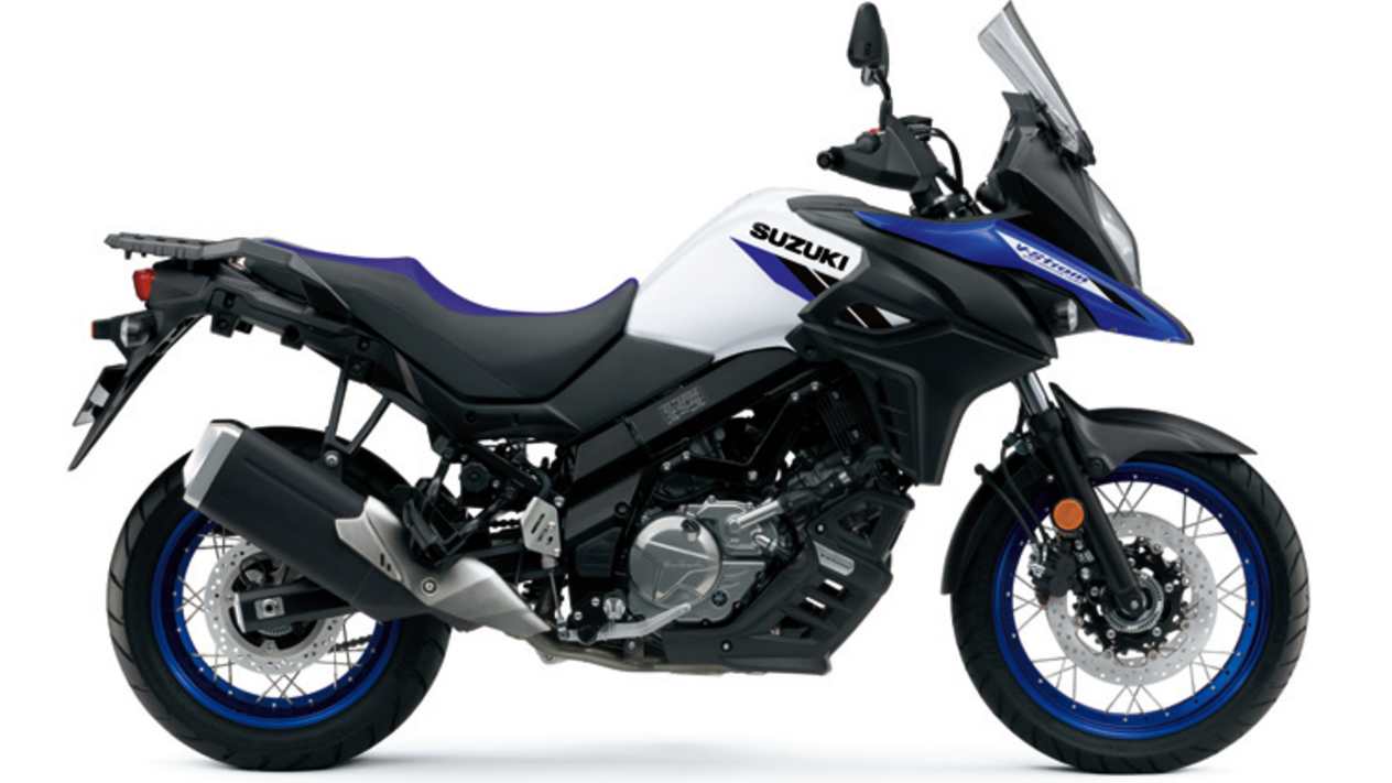 Suzuki V-Strom 650 XT : Bleu/Blanc