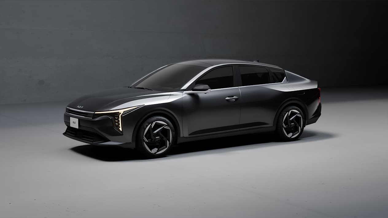 Kia K4 next-gen compact sedan at Shelly Motors
