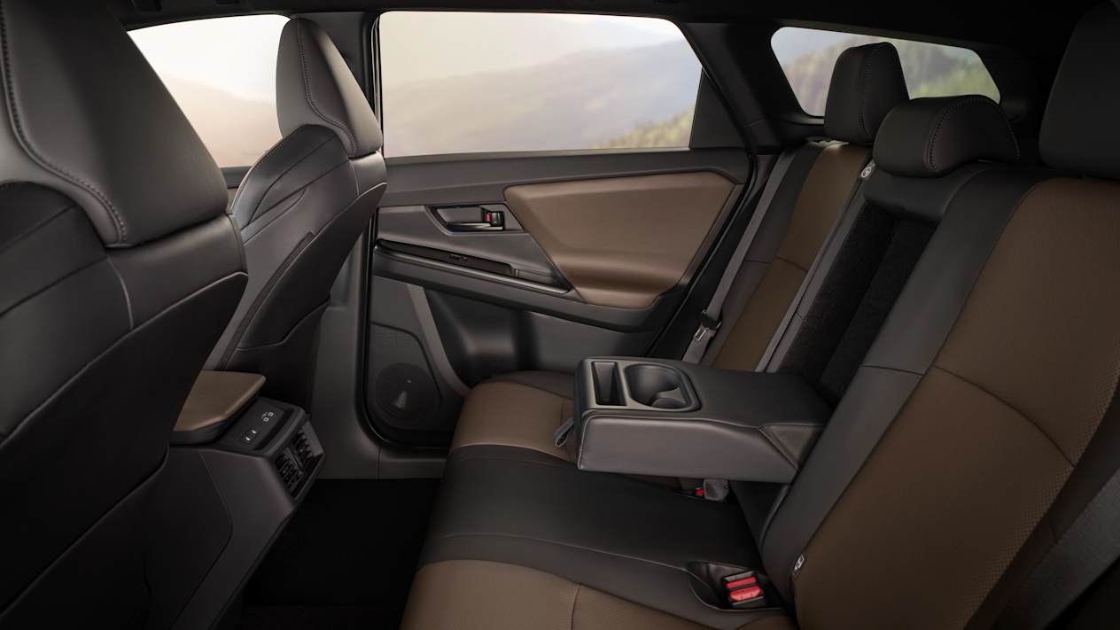 Toyota bZ4X Touring : banquette arriere