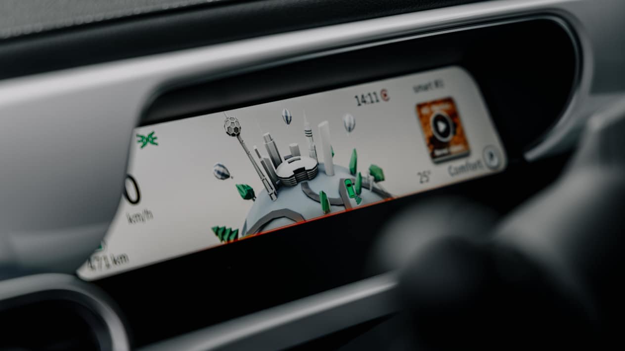 Smart #3 Premium 2023 : écran compteurs