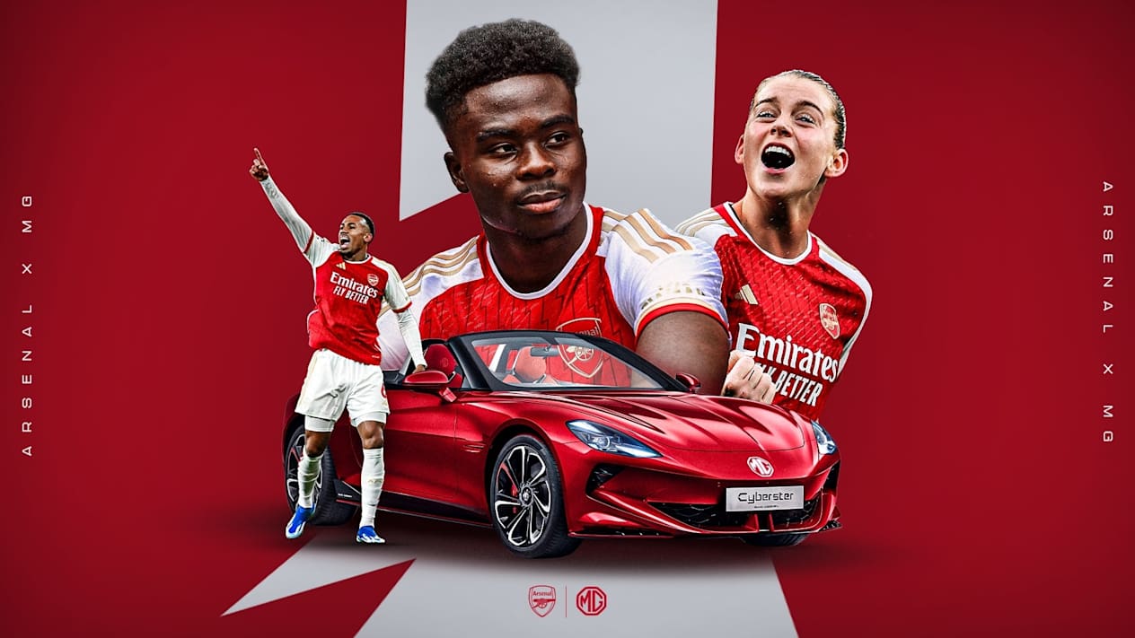 MG Motor and Arsenal Partnership