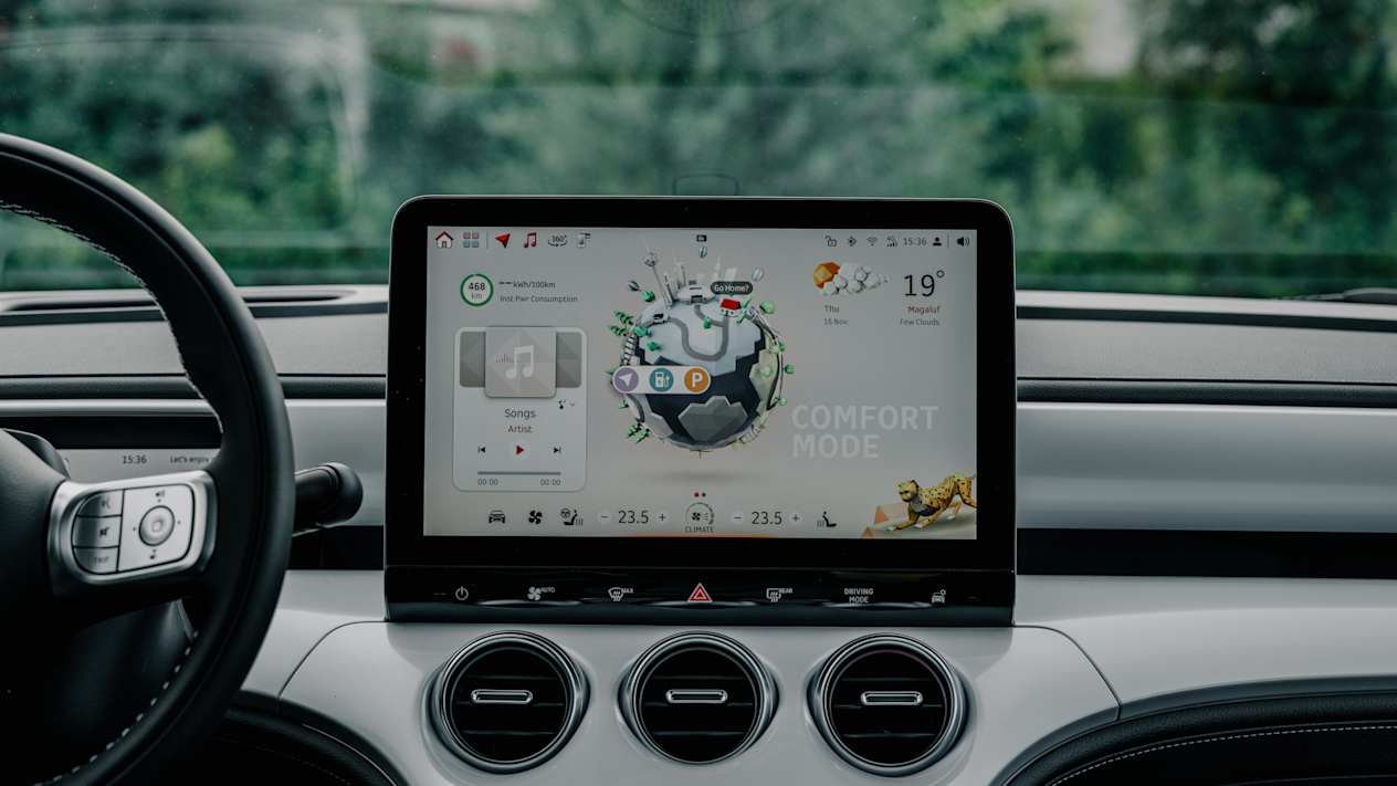 Smart #3 Premium 2023 : écran tactile