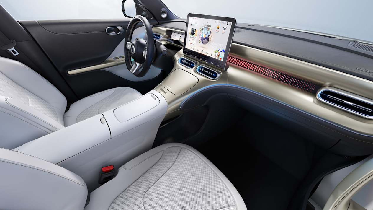 smart #1 : Habitacle Launch Edition depuis siège passager