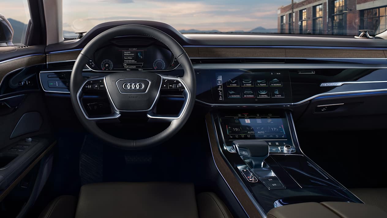 Audi A8 Steering wheel