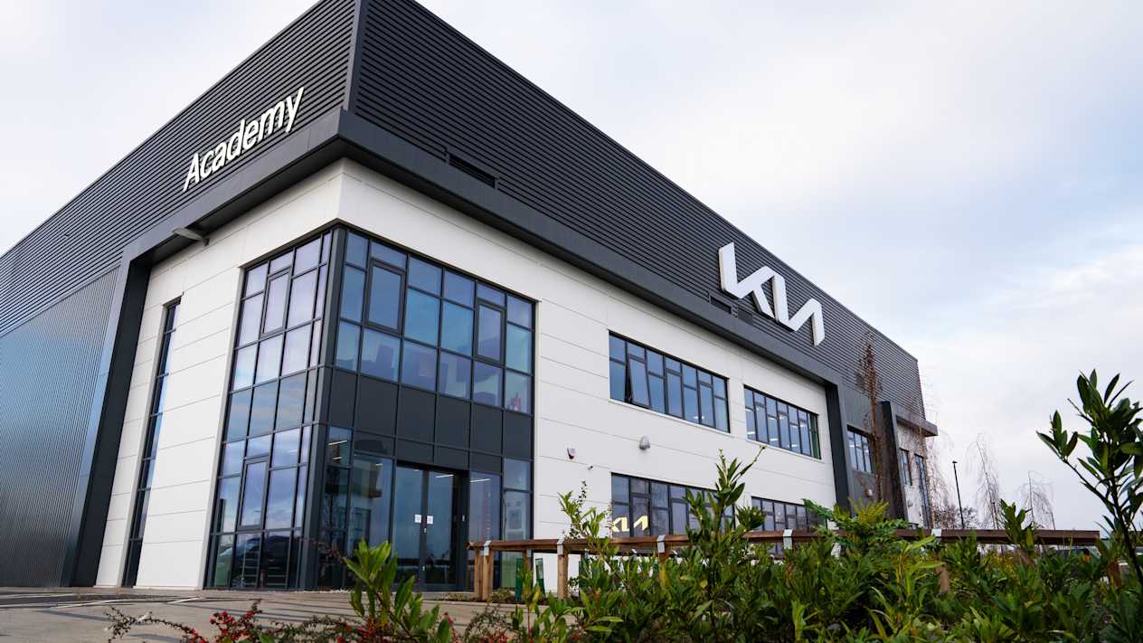 Kia training academy in Derby
