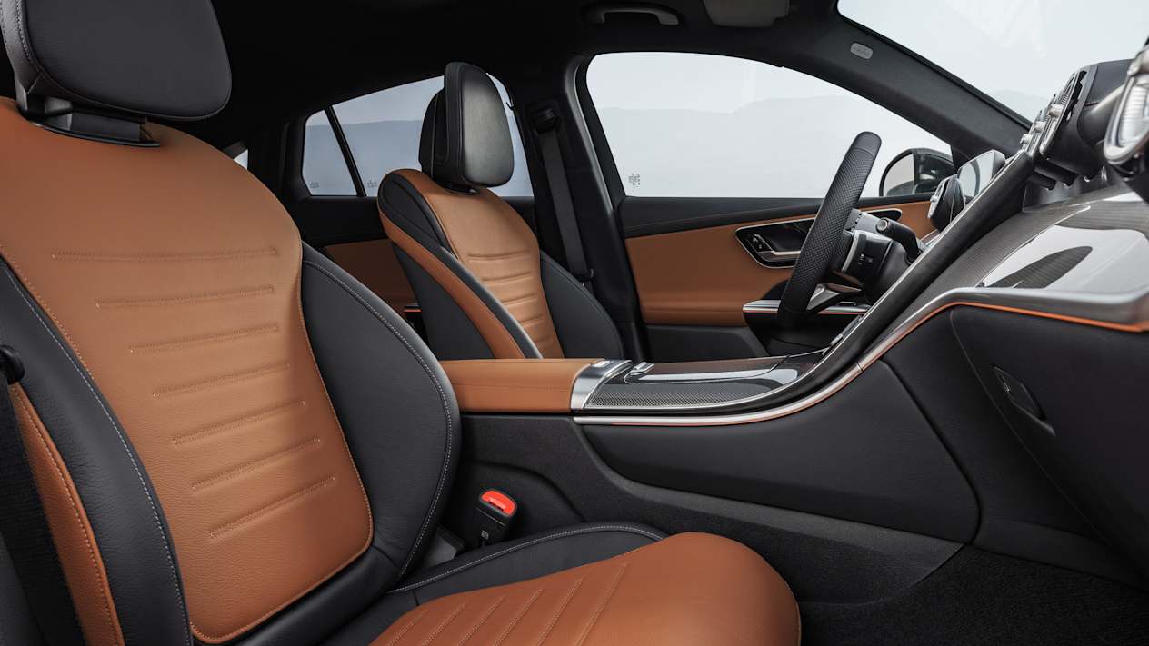 Mercedes GLC Coupé 2023 : sièges avant