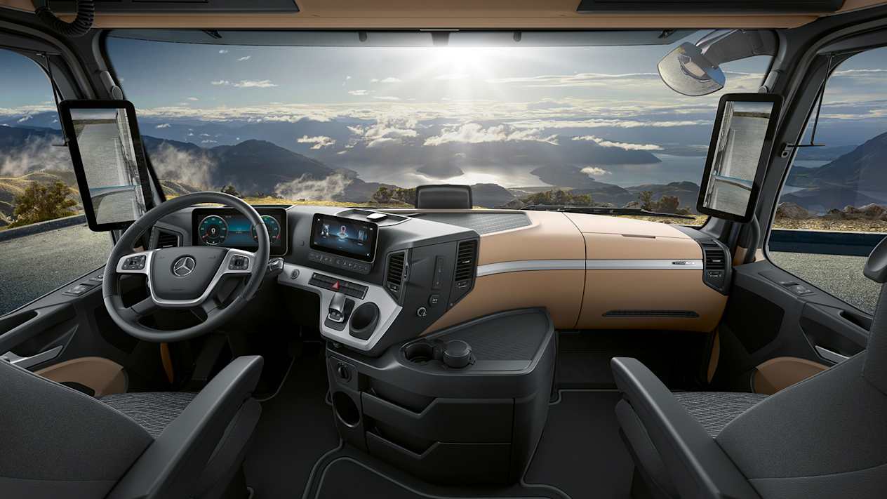 Mercedes-Benz Arocs intérieur