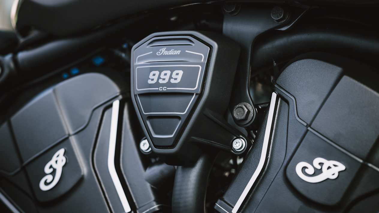 Indian Scout Sixty Bobber Limited 2025 : détail moteur