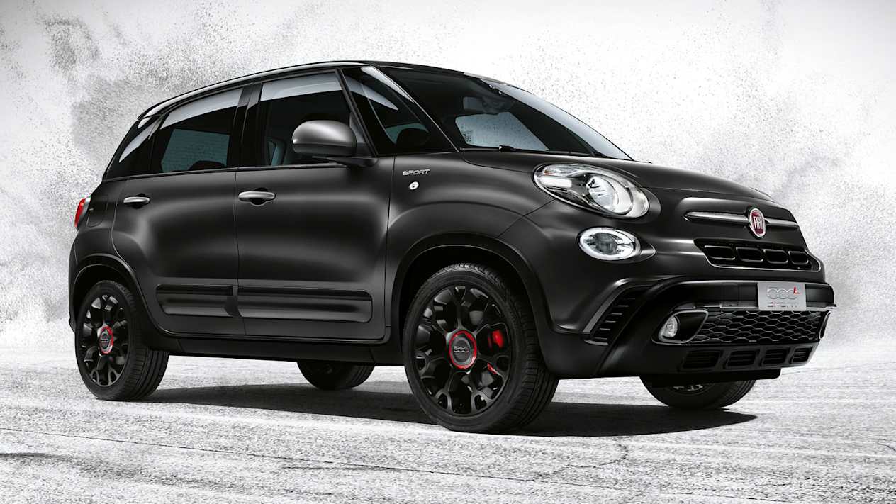 Fiat 500L : Trois quart avanat droit