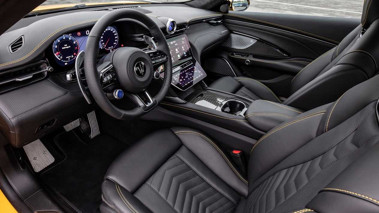 Maserati GranTurismo interieur avant