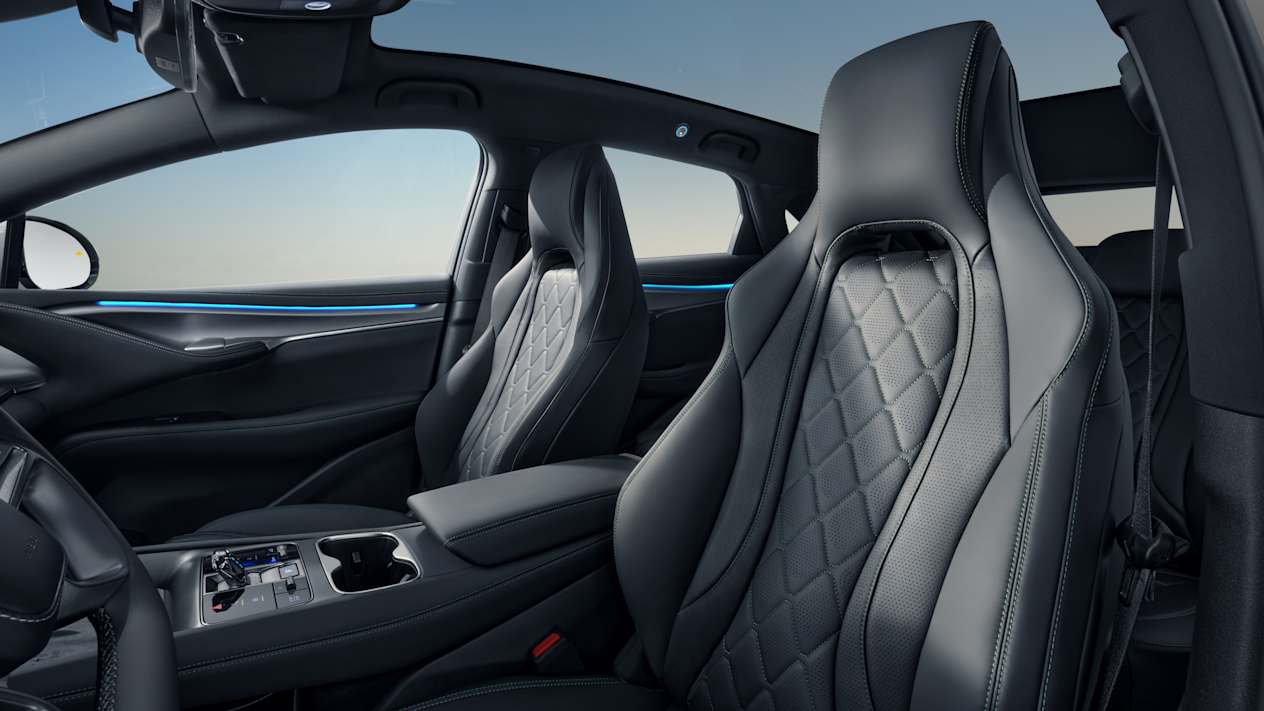 BYD Sealion 7 2024 : détail sièges avant