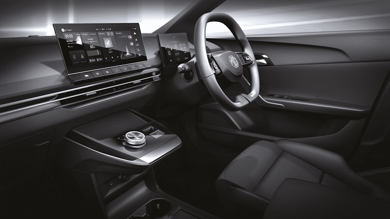 MG4 ev interior 