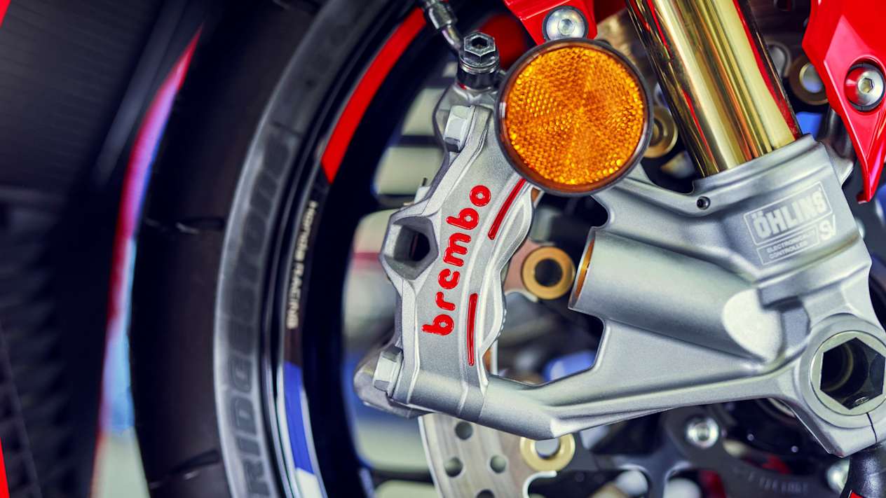 Honda Fireblade SP CBR1000RR-R 2024 : détail freins Brembo