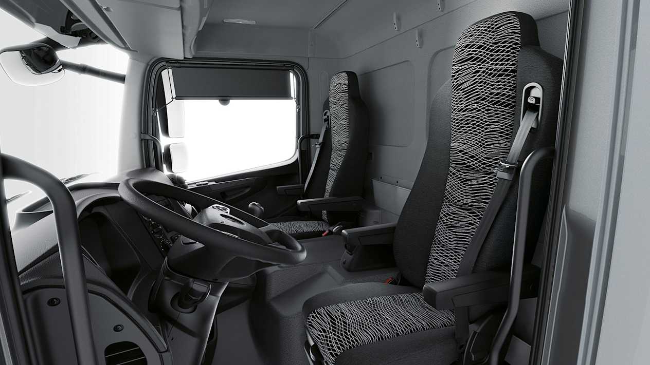 Sièges du Mercedes-Benz Atego