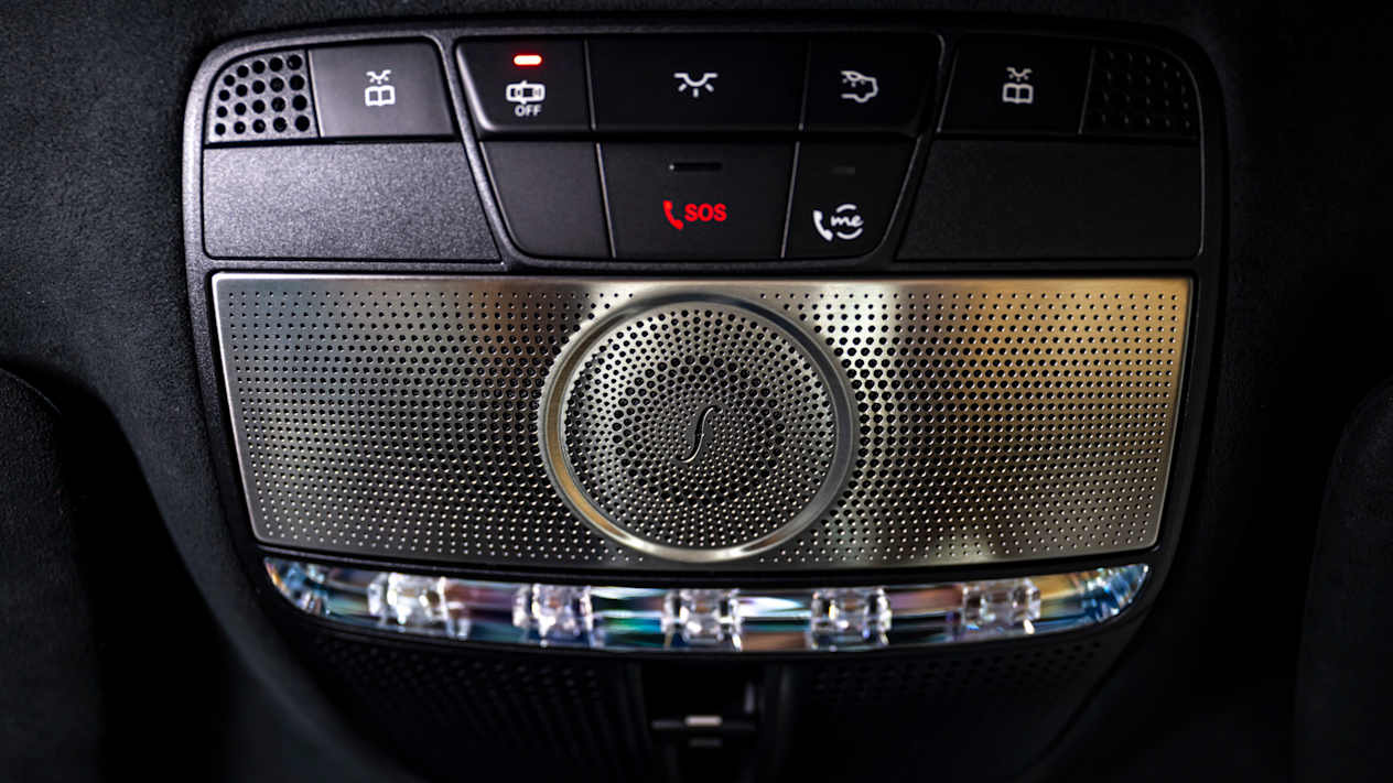 Mercedes Classe G 500 2024 : détail plafonnier