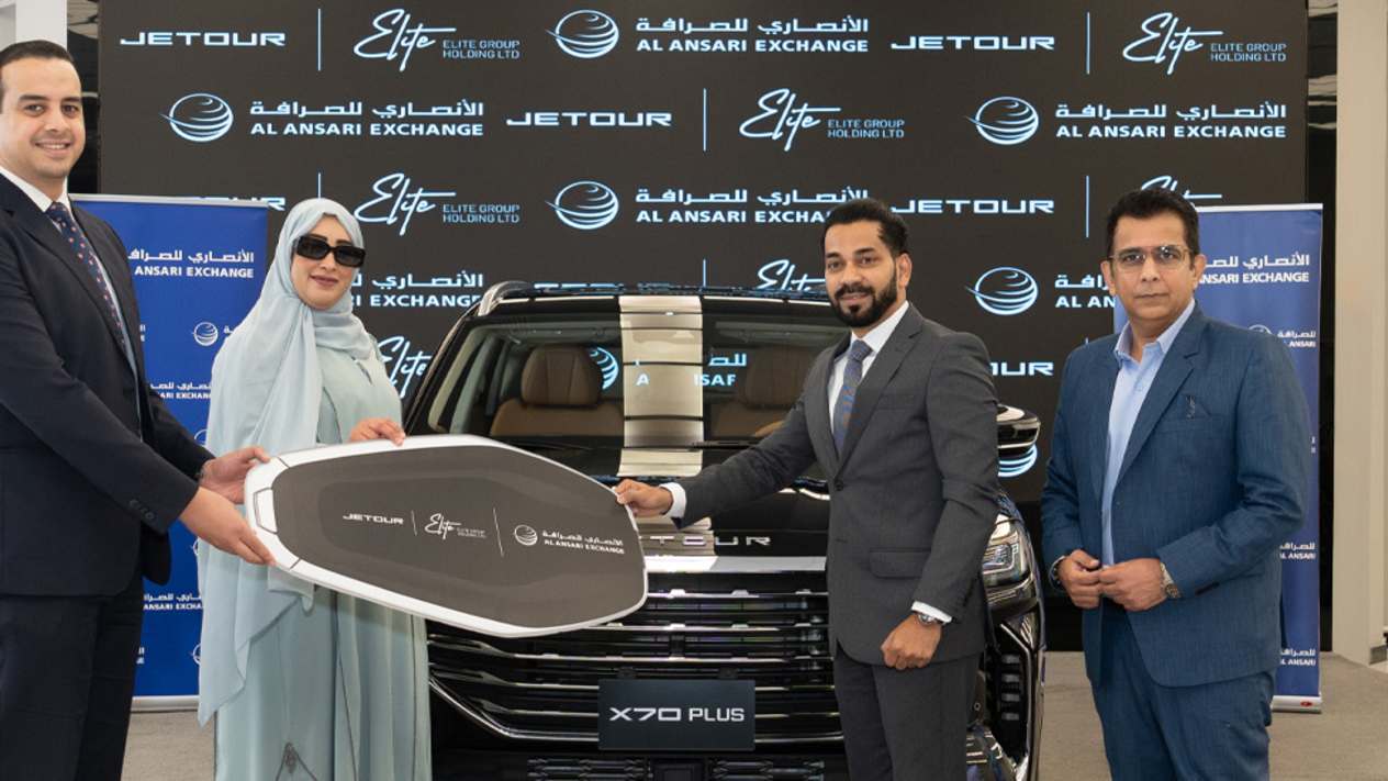 Al Ansari Exchange Partners with Elite Group Holding and Jetour UAE for Bigger Rewards