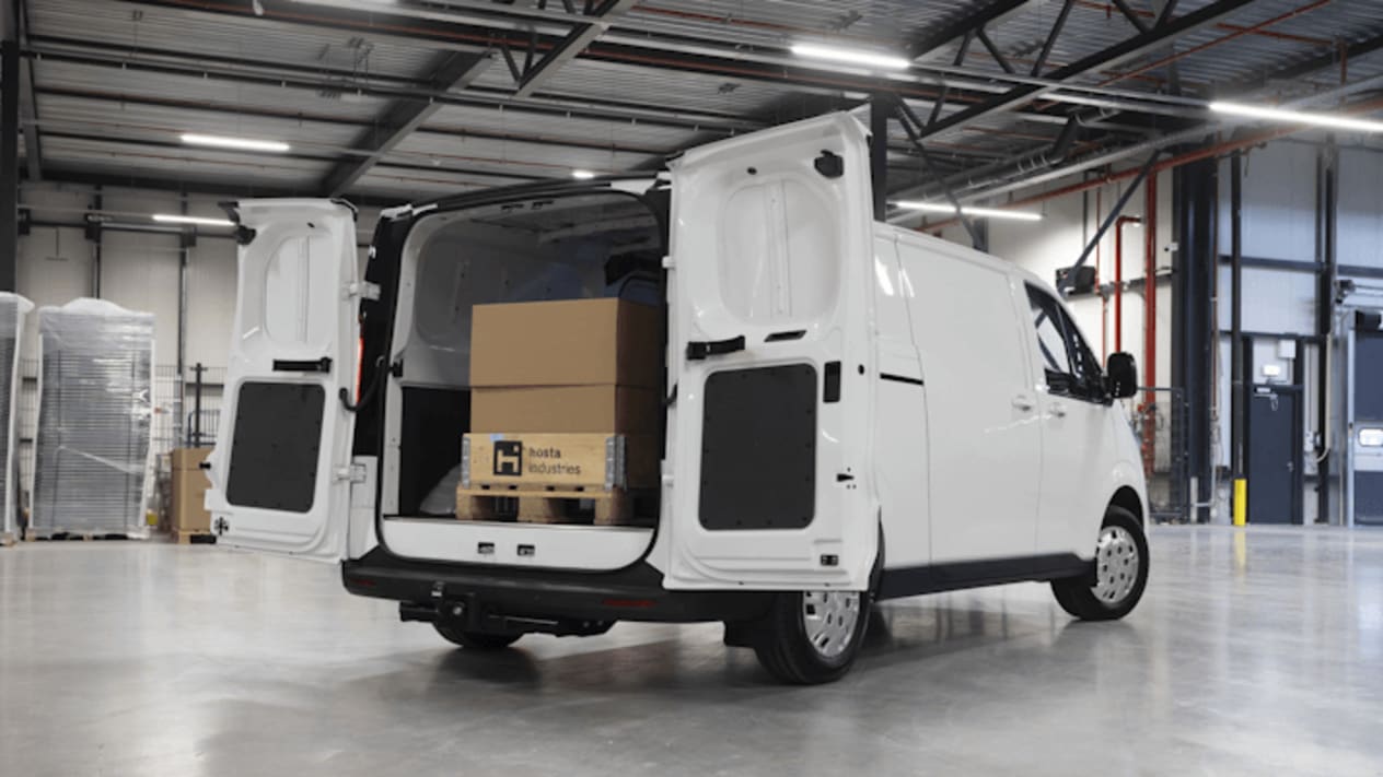 Maxus eDELIVER 7 load bay