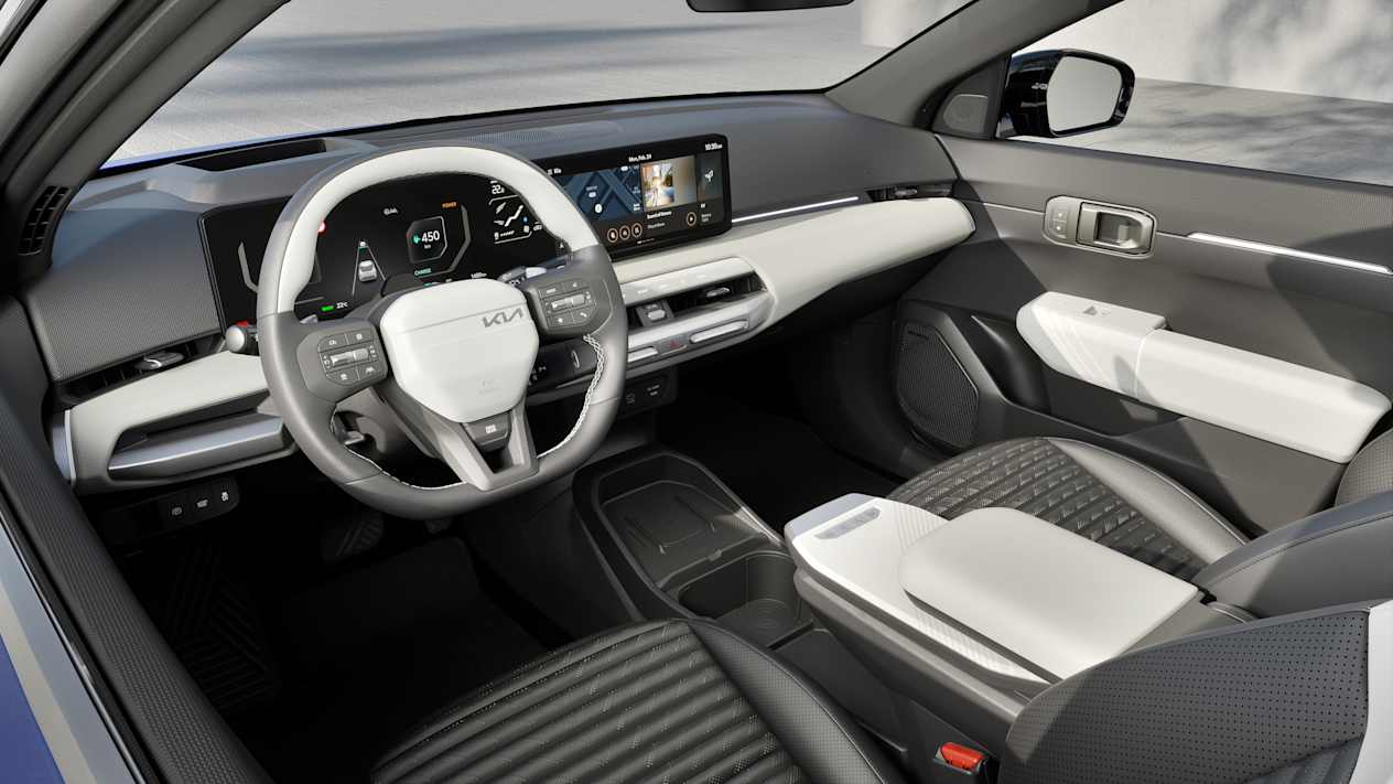Kia EV4 4 Portes GT-Line 2025 : intérieur et poste de conduite