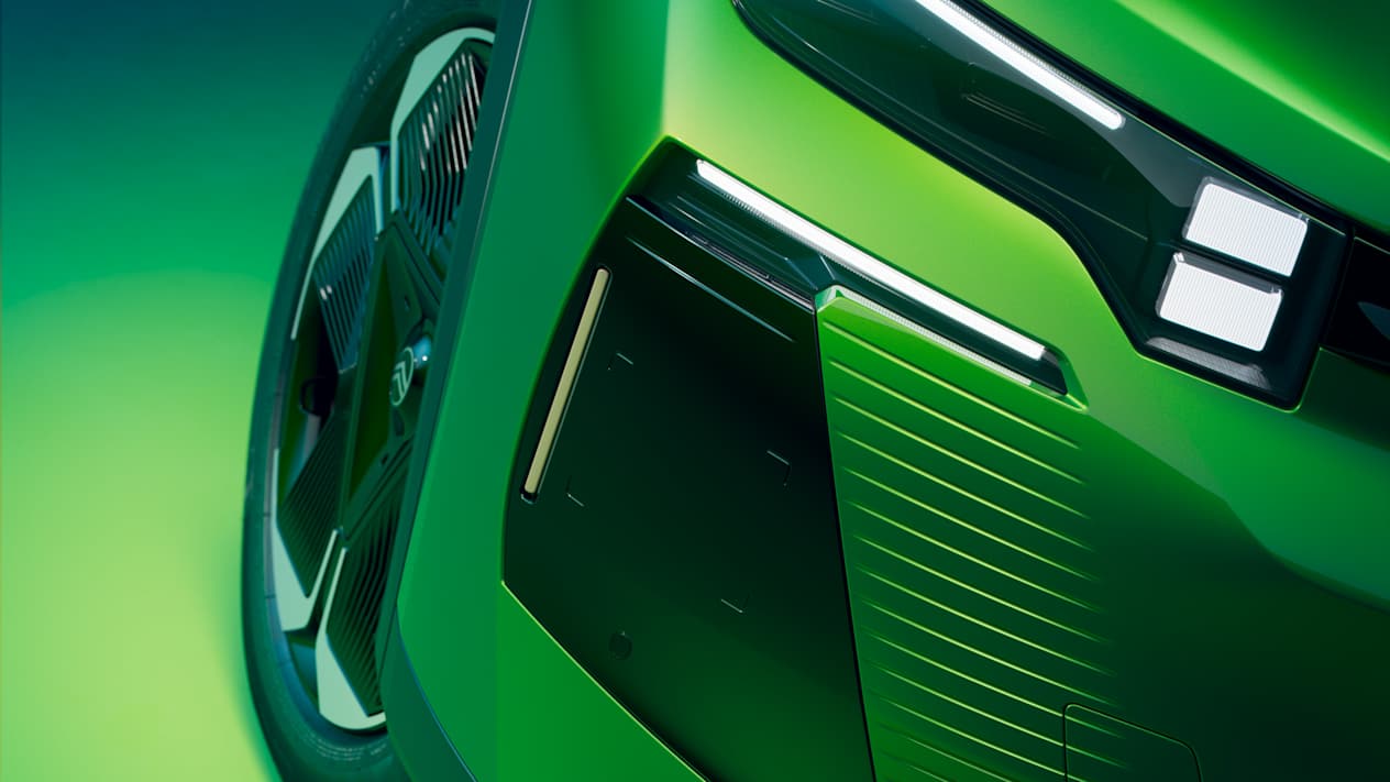Citroën C5 Aircross 2025 : détail signature lumineuse dans le pare-chocs avant