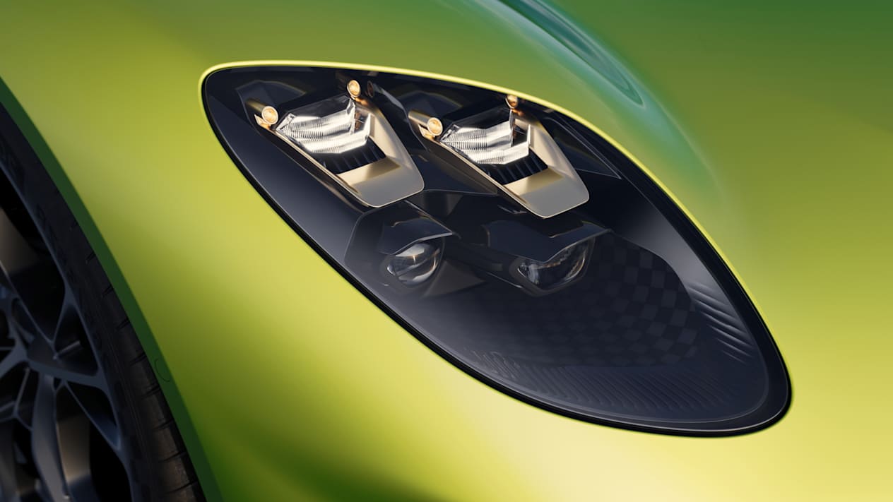 Aston Martin Valhalla 2025 : détail phare avant