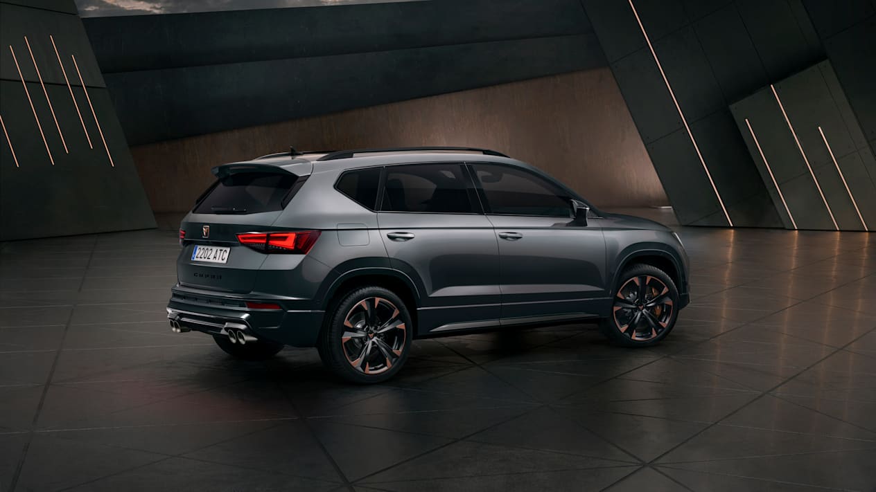 The new CUPRA Ateca, high-performance capabilities and advanced engineering.