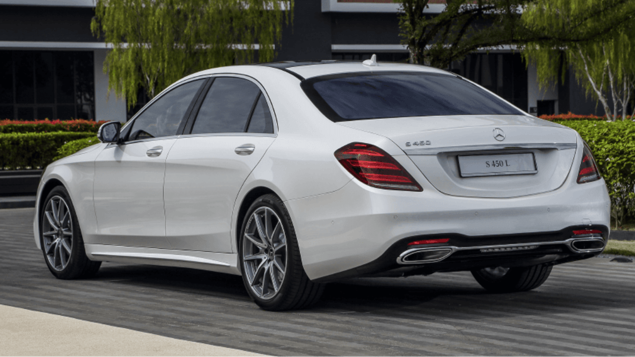 Mercedes Classe S berline arrière